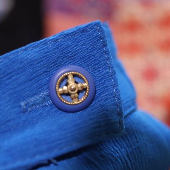 City Girl by Nancy Bolen Blue Vintage Slacks Pants Small - Picture 3 of 14